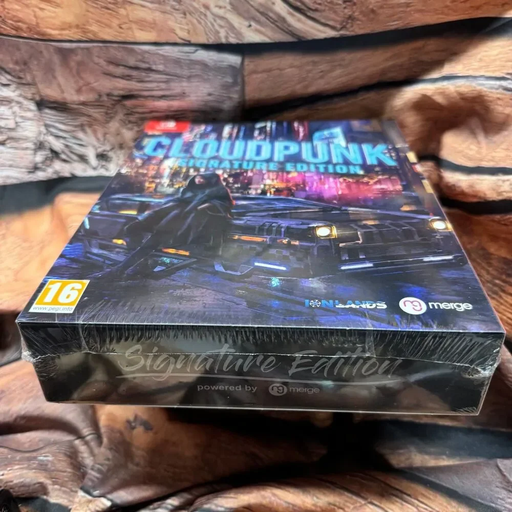 Cloudpunk Signature Edition Nintendo Switch Video Game Cyberpunk Story